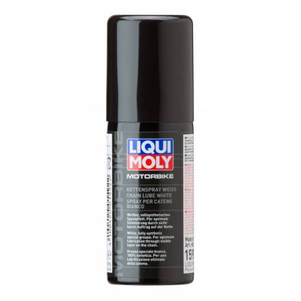 Смазка для мото цепей белая liqui moly racing kettensprey weiss , 0,5л