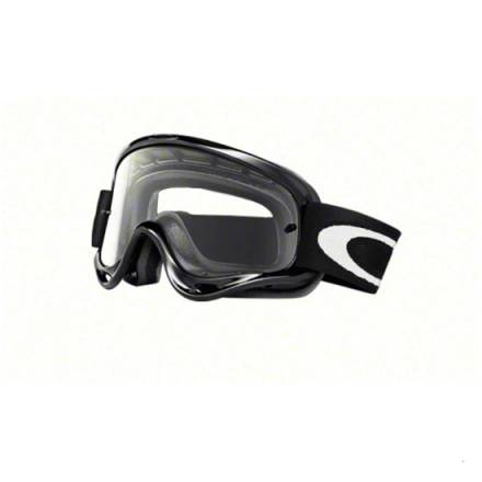 Очки для мотокросса OAKLEY O-Frame Solid черные глянцевые / прозрачная  (01-615)