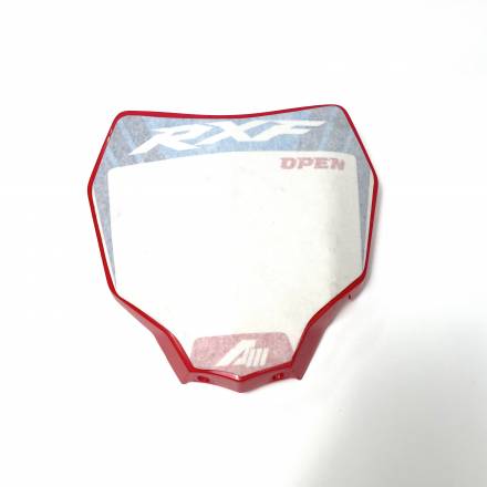 Щиток передний Apollo RXF OPEN красный с графикой