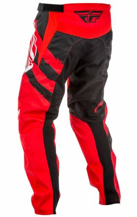 Брюки для мотокросса FLY RACING F-16 красные/черные (2018) 22