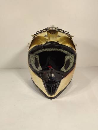 Шлем кроссовый Nenki MX316 gold M