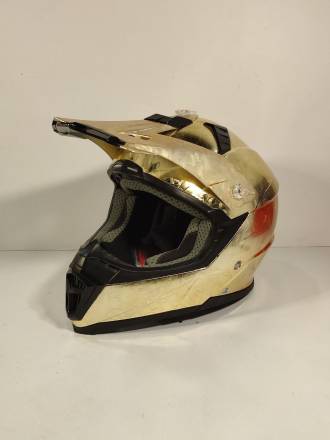 Шлем кроссовый Nenki MX316 gold M