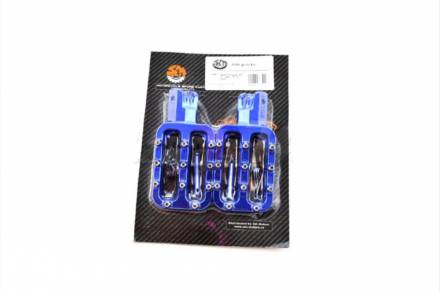 Подножки водителя CNC (пара) GR7 синие