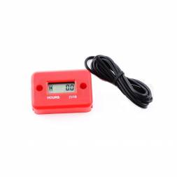 Счетчик моточасов (без тахометра) SM-PARTS  SMP-006 красный