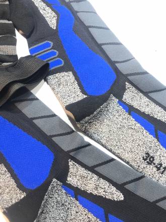 Гольфы кроссовые Acerbis X-LEG PRO Black/Blue. S/M (39-41)