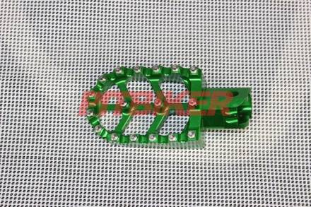 Подножки водителя cnc (пара) зеленые, комплект