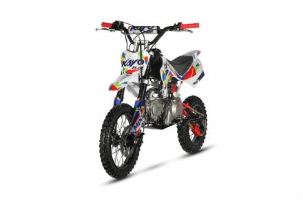 Питбайк KAYO MINI YX125EM 14/12 (механ. сцепл., эл. стартер 2020 г.) MSD