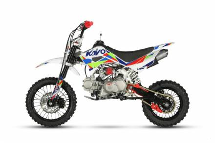 Питбайк KAYO MINI YX125EM 14/12 (механ. сцепл., эл. стартер 2020 г.) MSD