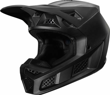 Мотошлем Fox V3 Solids Helmet Matt Black L 59-60cm (23656-255-L)