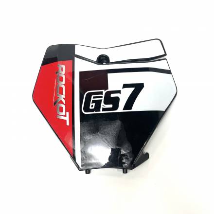 Щиток передний ROCKOT GS7 черный с графикой