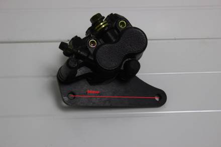 Суппорт передний в сборе RACING черный