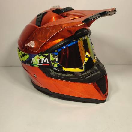 Очки кроссовые AiM (PRO) 157-800 Multicolor Glossy