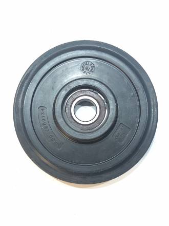 Ролик обрезиненный D165 мм в сборе