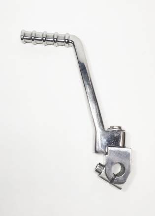 Рычаг кикстартера кованный, полированный D17