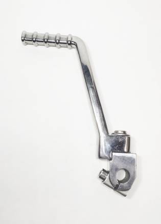 Рычаг кикстартера кованный, полированный D17