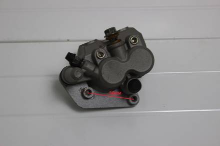 Суппорт двухпоршневой передний серый