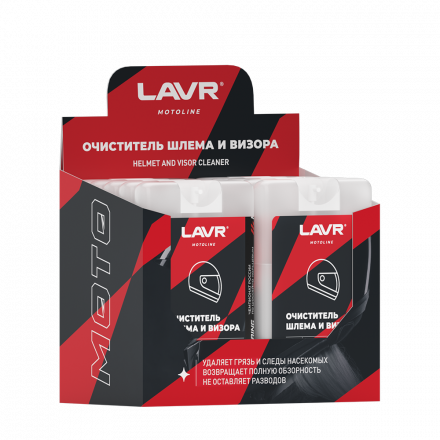 LAVR MOTO Очиститель шлема и визора, 20 мл