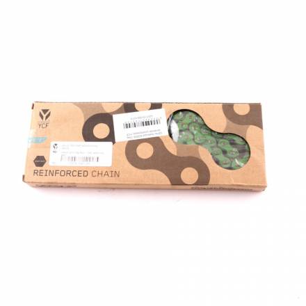 Цепь привода 420DX-104L зеленая (усиленная) YCF