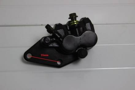 Суппорт двухпоршневой передний черный