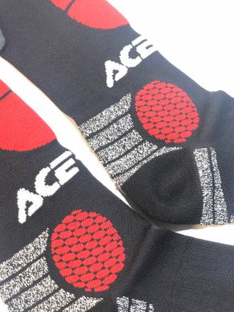 Гольфы кроссовые детские Acerbis MX IMPACT KID Black/Red. L/XL(р.35-38)