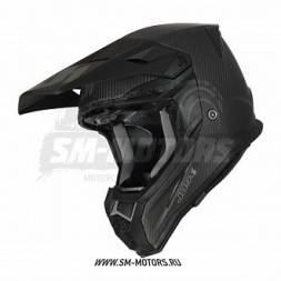 Шлем кроссовый JUST1 J22 Carbon Solid (карбон матовый, S, 1560035-880-8698)
