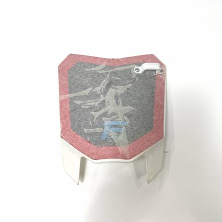 Щиток передний Full Crew питбайк белый с графикой