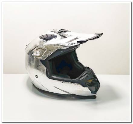 Шлем кроссовый Nenki MX316 silver M