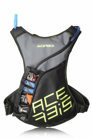 Рюкзак с гидропаком Acerbis WATER  SATUH DRINK Black/Yellow, (9/2.5 L)
