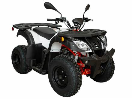 Квадрицикл KAYO AU150 CVT (белый пластик 2024 г.) MSD