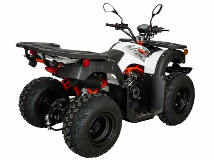 Квадрицикл KAYO AU150 CVT (белый пластик 2024 г.) MSD