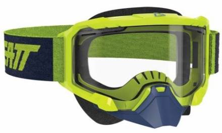 Очки Leatt Velocity 4.5 SNX Goggle Neon Lime Clear (8020003080)