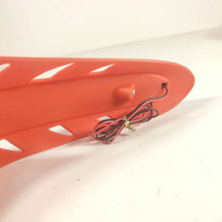 Защита рук с поворотниками красная