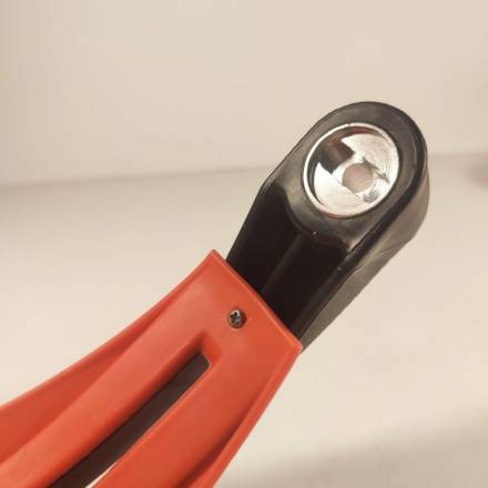 Защита рук с поворотниками красная