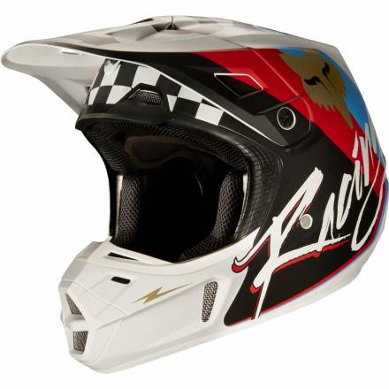 Мотошлем Fox V2 Rohr Helmet Black S 55-56cm (17375-001-S)