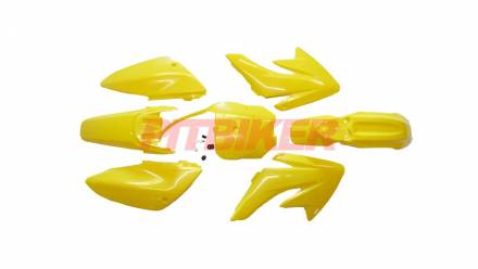 Пластик crf 70 комплект желтый