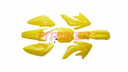 Пластик crf 70 комплект желтый
