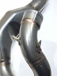 Приемная труба глушителя центральная часть Hasky F6