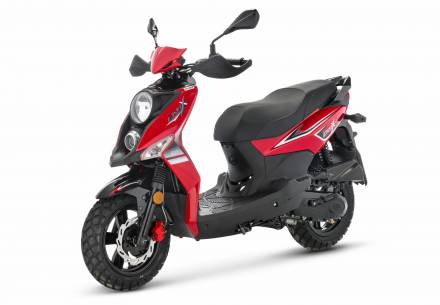 Скутер SYM CROX 125 Красный MSD