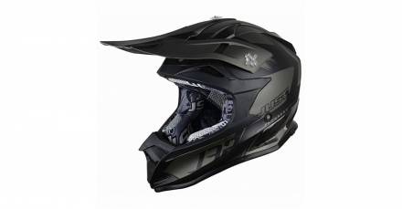 Шлем (кроссовый) JUST1 J32 PRO Kick черный/титановый матовый (2018)   M