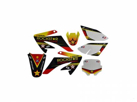 Наклейки на пластик (комплект) KAYO CRF &quot;ROCKSTAR&quot;