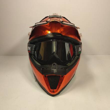 Очки кроссовые AiM 634-100 Black Glossy