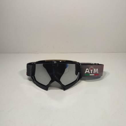 Очки кроссовые AiM 634-100 Black Glossy