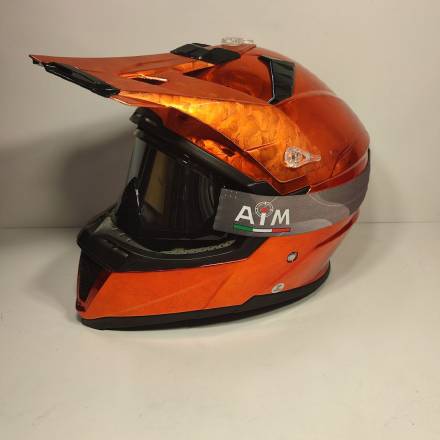 Очки кроссовые AiM 634-100 Black Glossy