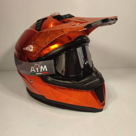Очки кроссовые AiM 634-100 Black Glossy