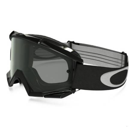 Очки для мотокросса OAKLEY Proven Solid черные глянцевые / светло-серая (01-732)