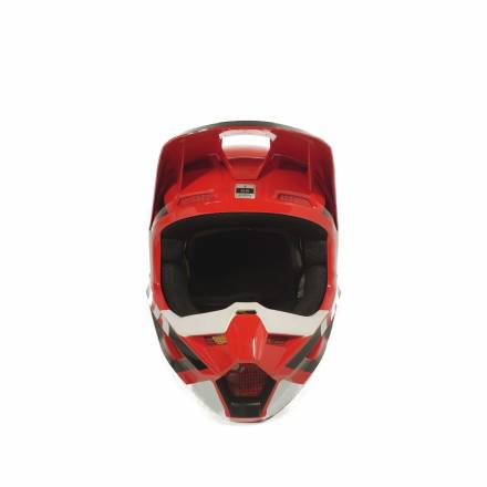 Мотошлем Fox V1 Lux Helmet (Flow Red, S, 2022)
