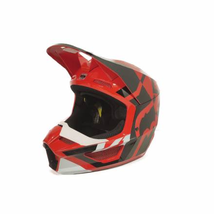 Мотошлем Fox V1 Lux Helmet (Flow Red, S, 2022)