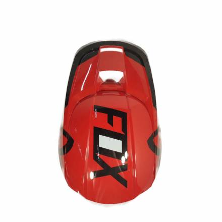 Мотошлем Fox V1 Lux Helmet (Flow Red, S, 2022)