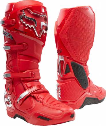 Мотоботы Fox Instinct Boot Prey Flame Red 12 (23277-122-12)