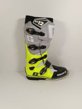 Мотоботы GAERNE SG-12 серо-желтые 42